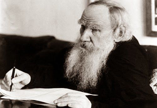 Leo Tolstoy’s favourite books from each stage of his life, or “Works which made an impression”